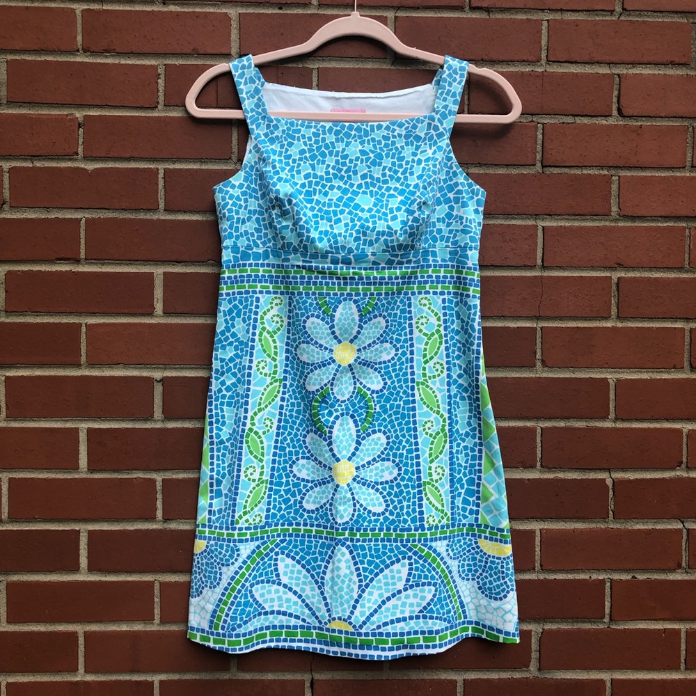 Lilly Pulitzer Mosaic Daisy Dress Size 0
